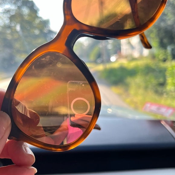 RS Eyewear Orange Hexagonal Sunglasses Gradient Lenses - Picture 3 of 7